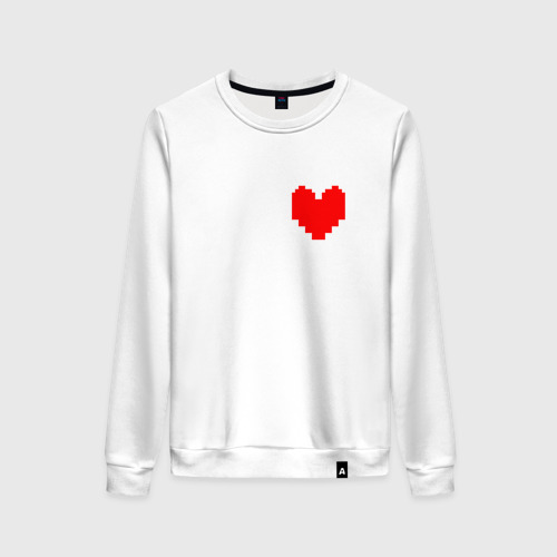 Женский свитшот хлопок Undertale Heart Фото 01 Женский свитшот хлопок Undertale Heart Фото 01