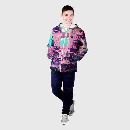 Мужская куртка 3D DJ, цвет 3D печать - фото 3