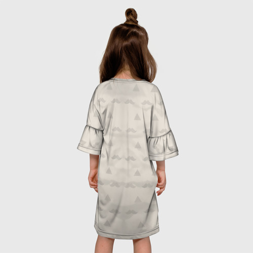 Детское платье 3D Хипстер 1, цвет 3D печать - фото 5