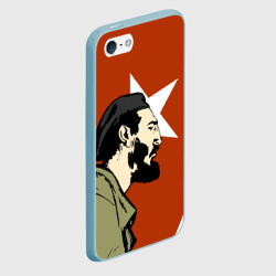 Чехол для iPhone 5/5S матовый Куба - Фидель - фото 2