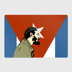 Магнитный плакат 3Х2 Куба - Фидель