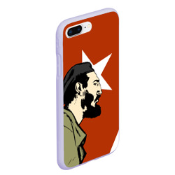 Чехол для iPhone 7Plus/8 Plus матовый Куба - Фидель - фото 2