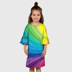 Детское платье 3D Радуга - фото 2