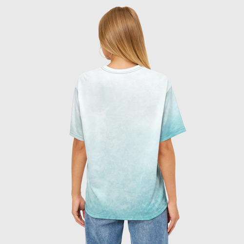 Женская футболка oversize 3D Ловец снов, цвет 3D печать - фото 4