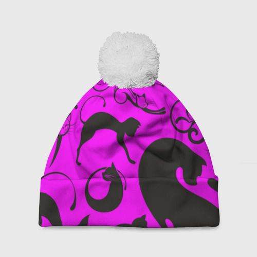 Зимняя шапка детская1 голик. Шапка три в 1. Шапка с помпоном детская. Шапка с круглой макушкой. Шапочка с отворотом по диагонали.