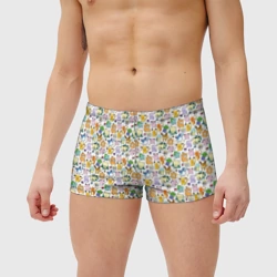 Мужские купальные плавки 3D Pokemon Doodle Big - фото 2