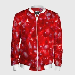 Мужской бомбер 3D Зерна граната