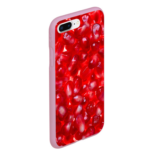 Чехол для iPhone 7Plus/8 Plus матовый Зерна граната, цвет розовый - фото 3