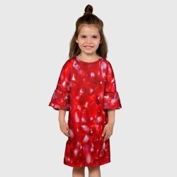 Детское платье 3D Зерна граната - фото 2