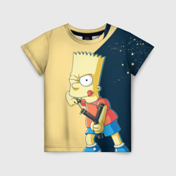 Детская футболка 3D Барт