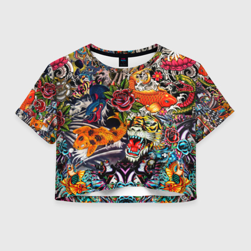 dsquared crop top