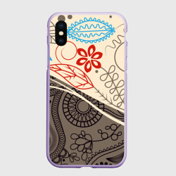 Чехол для iPhone XS Max матовый Прованс