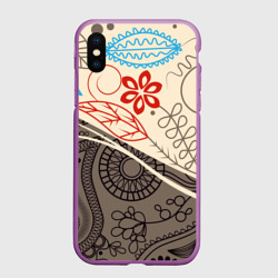 Чехол для iPhone XS Max матовый Прованс