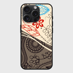 Чехол силиконовый для Apple iPhone 15 Pro Мax матовый Прованс