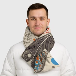 Шарф-пуховик 3D Прованс - фото 2