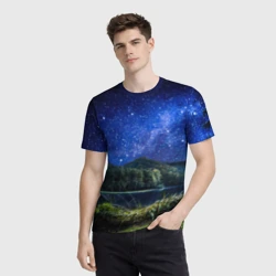 Мужская футболка 3D Дикая природа - фото 2