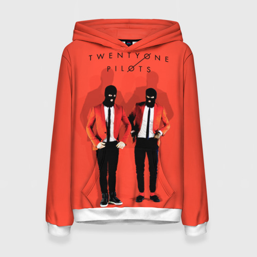 Женская толстовка 3D Twenty One Pilots Guys, цвет 3D печать