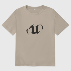 Женская футболка хлопок Oversize Unreal Tournament 2004