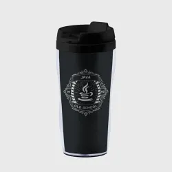 Термокружка-непроливайка Java old school