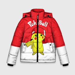 Зимняя куртка для мальчиков 3D Pokeball