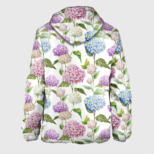 Мужская куртка 3D Цветы и бабочки 4, цвет 3D печать - фото 2