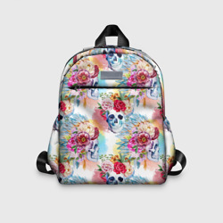 Детский рюкзак 3D Цветы и бабочки 5