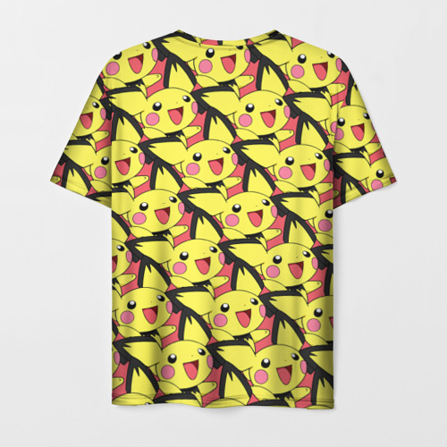 Мужская футболка 3D Pikachu, цвет 3D печать - фото 2