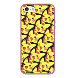 Чехол для iPhone 5/5S матовый Pikachu