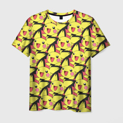 Pikachu pattern – Мужская футболка 3D с принтом купить со скидкой в -26%