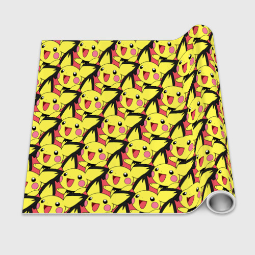 Бумага для упаковки 3D Pikachu - фото 2