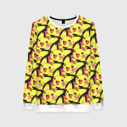 Женский свитшот 3D Pikachu