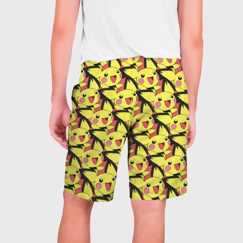 Мужские шорты 3D Pikachu, цвет 3D печать - фото 2