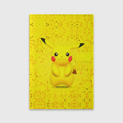 Обложка для паспорта матовая кожа Pikachu