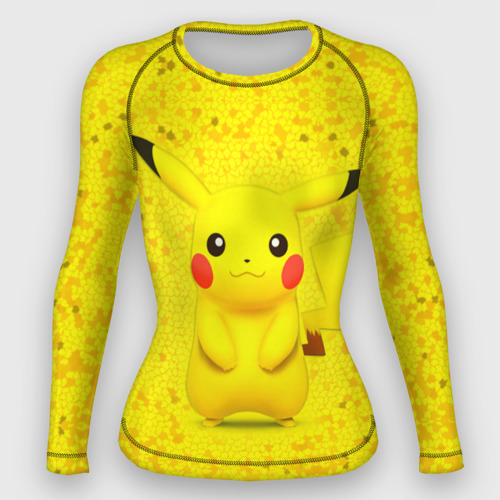 Женский рашгард 3D Pikachu, цвет 3D печать