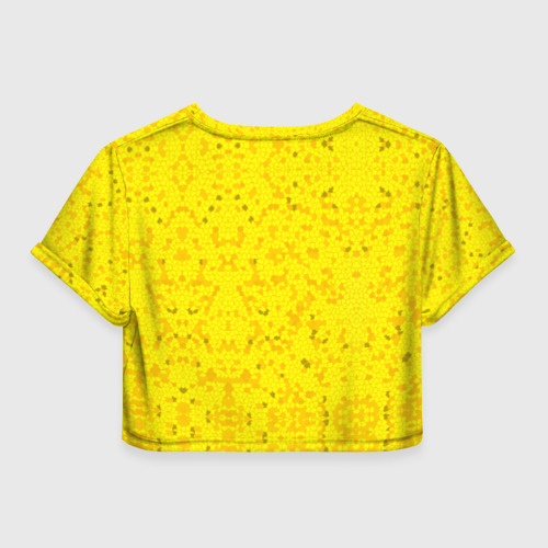 Женская футболка Crop-top 3D Pikachu, цвет 3D печать - фото 2