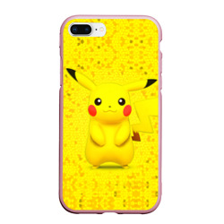 Чехол для iPhone 7Plus/8 Plus матовый Pikachu