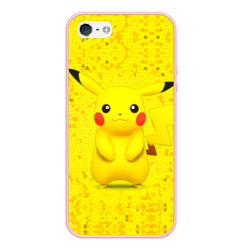 Чехол для iPhone 5/5S матовый Pikachu