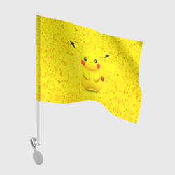 Флаг для автомобиля Pikachu