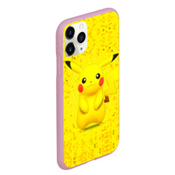 Чехол для iPhone 11 Pro Max матовый Pikachu - фото 2