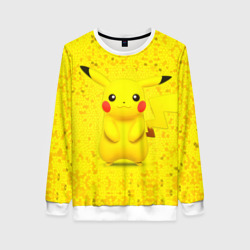 Женский свитшот 3D Pikachu