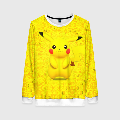 Женский свитшот 3D Pikachu, цвет 3D печать