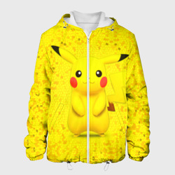 Мужская куртка 3D Pikachu