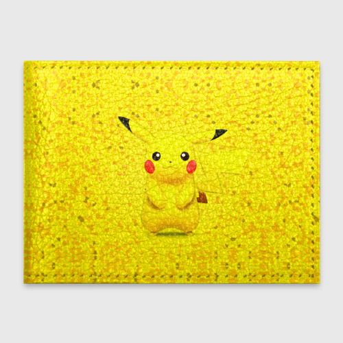 Обложка для студенческого билета Pikachu, цвет красный