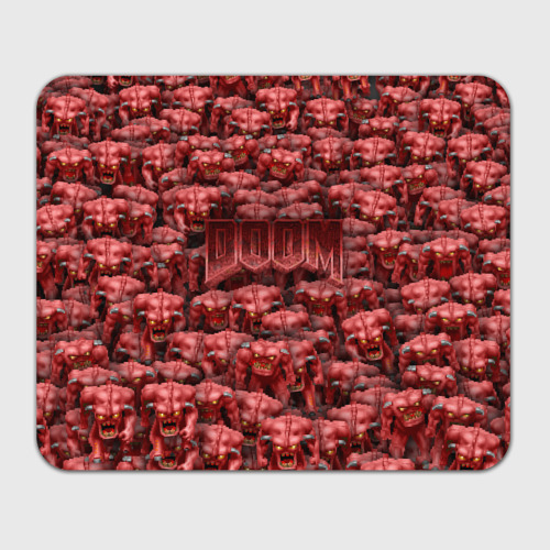 Прямоугольный коврик для мышки Демоны (pixel art)
