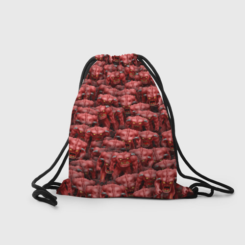 Рюкзак-мешок 3D Демоны (pixel art) - фото 2