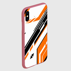 Чехол для iPhone XS Max матовый Cs:go - Asiimov P90 Style - фото 2