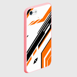 Чехол для iPhone 5/5S матовый Cs:go - Asiimov P90 Style - фото 2