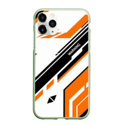 Чехол для iPhone 11 Pro матовый Cs:go - Asiimov P90 Style