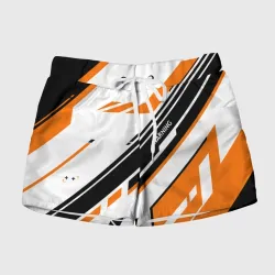 Женские шорты 3D Cs:go - Asiimov P90 Style