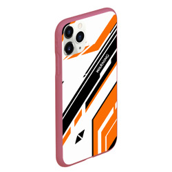 Чехол для iPhone 11 Pro Max матовый Cs:go - Asiimov P90 Style - фото 2